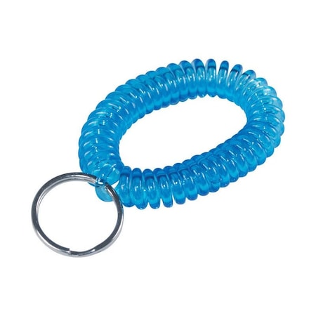 Hillman HILLMAN Plastic Assorted Split Ring Wrist Coil Key Chain, PK12 701704